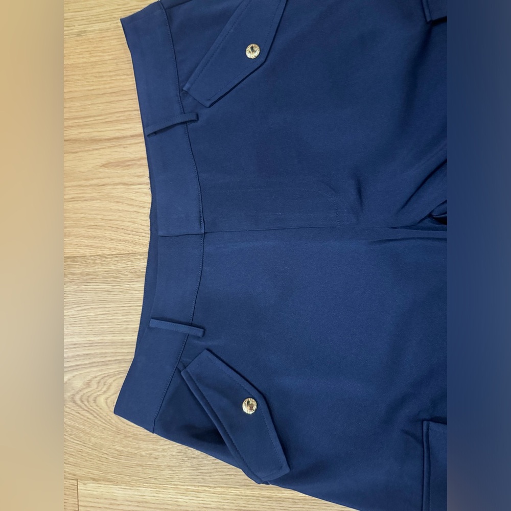 SER.O.YA Navy Flare Pants - Picture 9 of 12